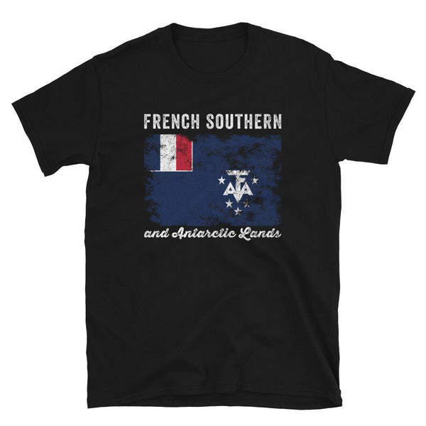 French Southern and Antarctic Lands Flag T-Shirt