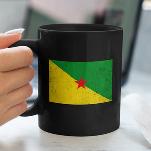French Guiana Flag Mug
