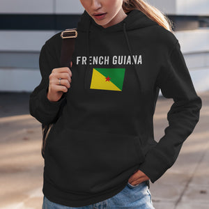 French Guiana Flag Hoodie