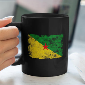 French Guiana Flag Mug
