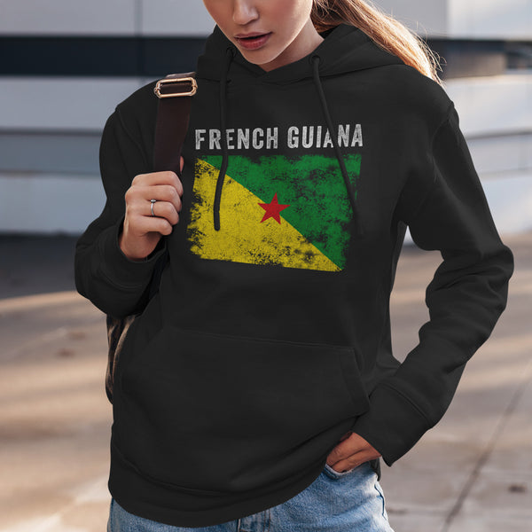 French Guiana Flag Hoodie