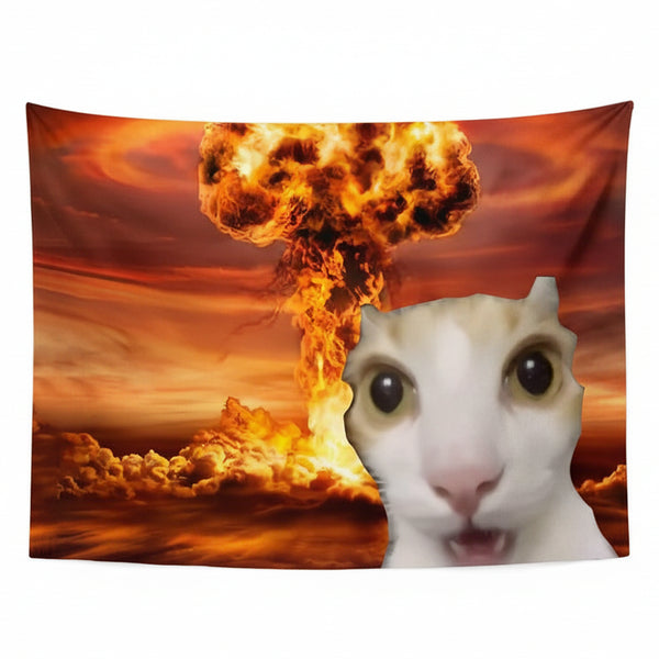 Funny Cat Flags - 90x150cm(3x5ft) - 60x90cm(2x3ft)