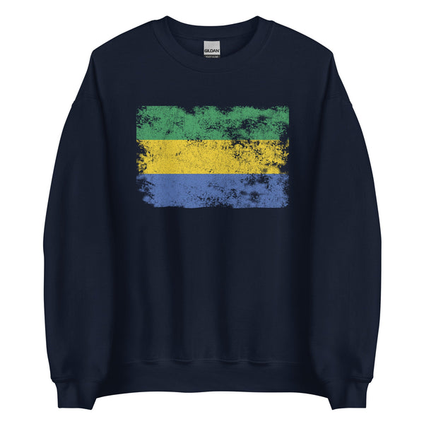 Gabon Flag Sweatshirt