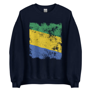 Gabon Flag Sweatshirt