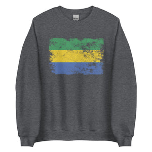 Gabon Flag Sweatshirt