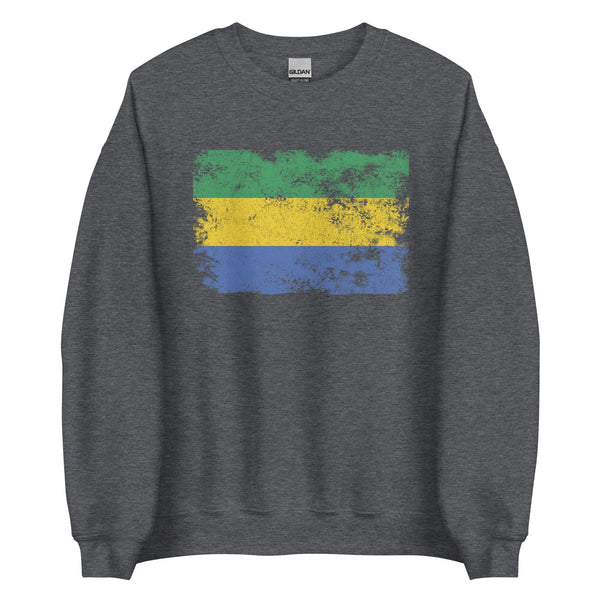 Gabon Flag Sweatshirt