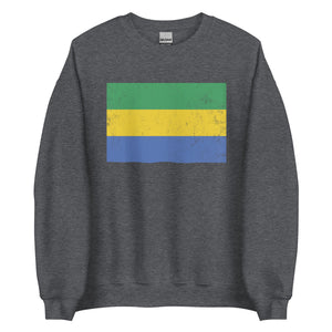 Gabon Flag Sweatshirt