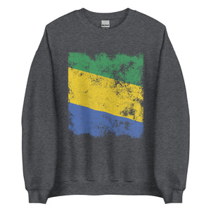 Gabon Flag Sweatshirt