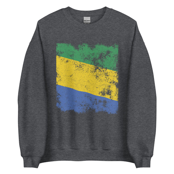 Gabon Flag Sweatshirt
