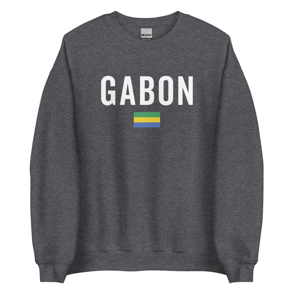 Gabon Flag Sweatshirt