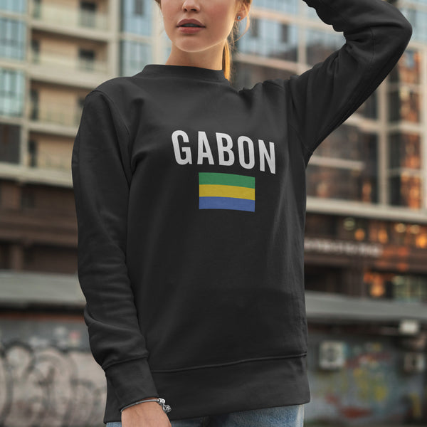 Gabon Flag Sweatshirt