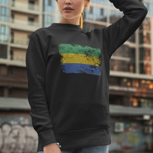 Gabon Flag Sweatshirt