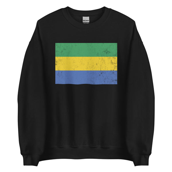 Gabon Flag Sweatshirt