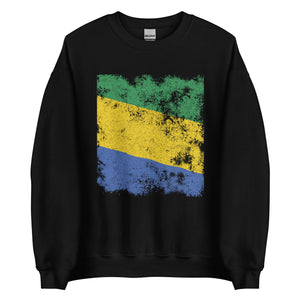 Gabon Flag Sweatshirt