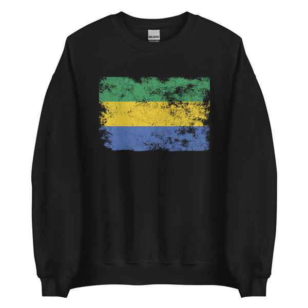 Gabon Flag Sweatshirt