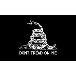 Gadsden Flag - Dont Tread on Me - 90x150cm(3x5ft) - 60x90cm(2x3ft)