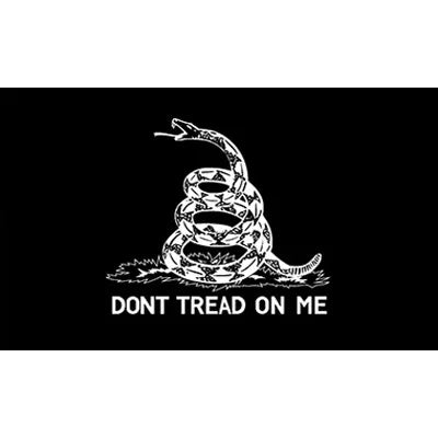 Gadsden Flag - Dont Tread on Me - 90x150cm(3x5ft) - 60x90cm(2x3ft)