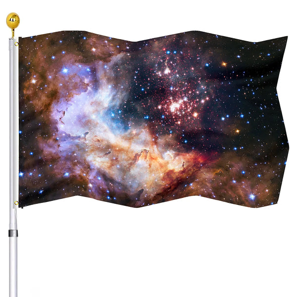 Galaxy Space Flags - 90x150cm(3x5ft) - 60x90cm(2x3ft) - Nebula Flags
