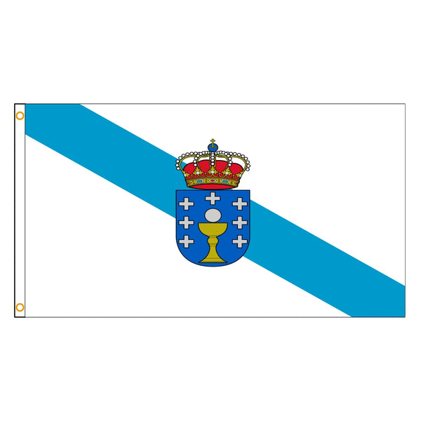 Galicia Flag - 90x150cm(3x5ft) - 60x90cm(2x3ft)