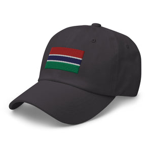 Gambia Flag Cap - Adjustable Embroidered Dad Hat