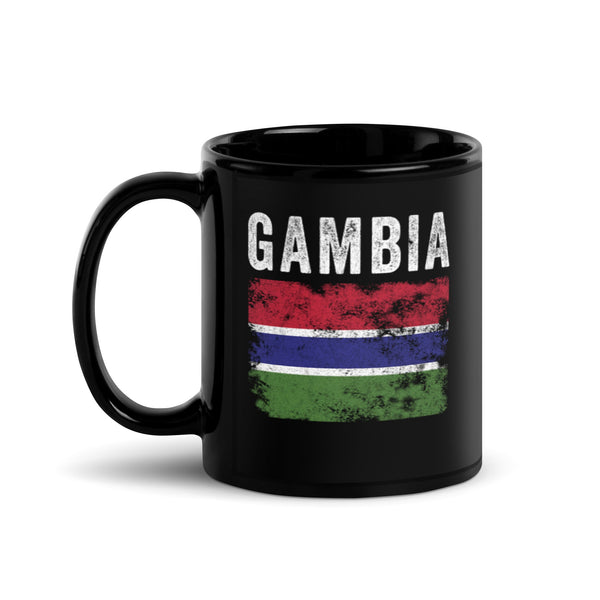 Gambia Flag Distressed - Gambian Flag Mug