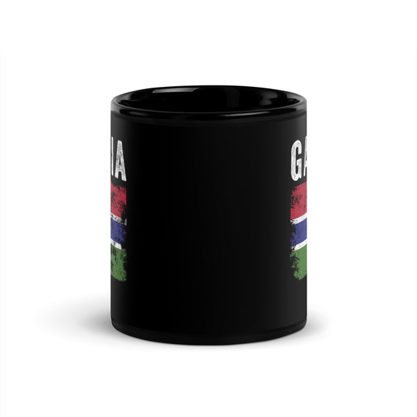 Gambia Flag Distressed - Gambian Flag Mug