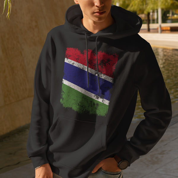 Gambia Flag Hoodie