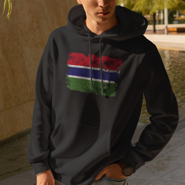 Gambia Flag Hoodie