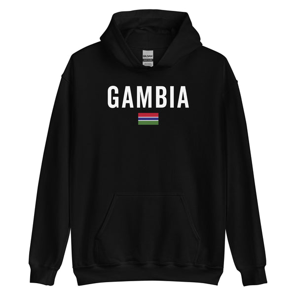 Gambia Flag Hoodie