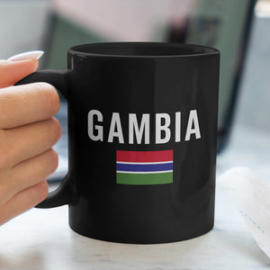Gambia Flag Mug