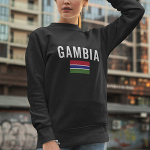 Gambia Flag Sweatshirt