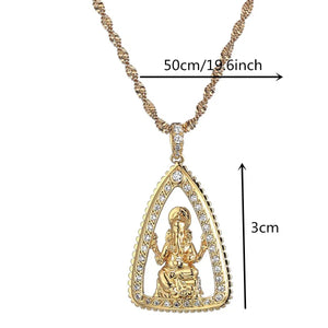 Ganesha Pendant Necklace