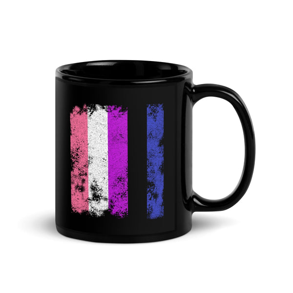 Genderfluid Flag - Distressed LGBTQIA2S+ Mug