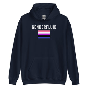 Genderfluid Flag - LGBT+ Hoodie