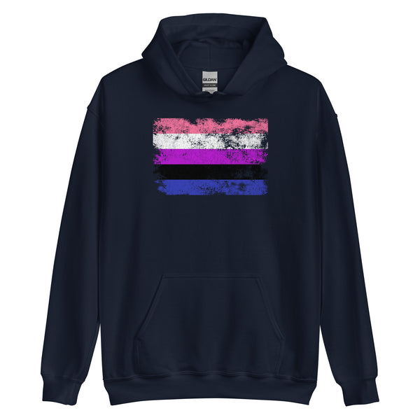 Genderfluid Flag - LGBT+ Hoodie