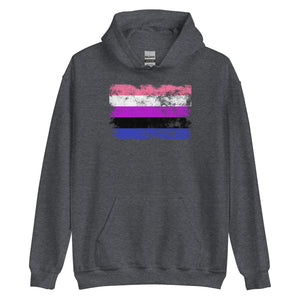 Genderfluid Flag - LGBT+ Hoodie
