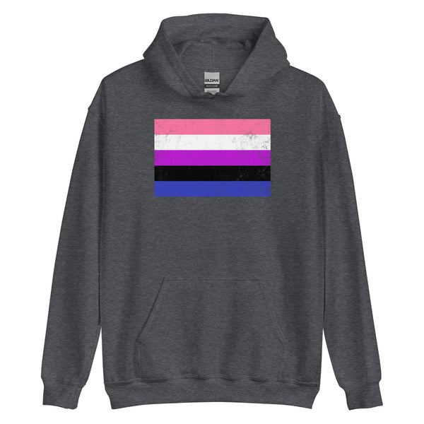 Genderfluid Flag - LGBT+ Hoodie