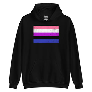 Genderfluid Flag - LGBT+ Hoodie
