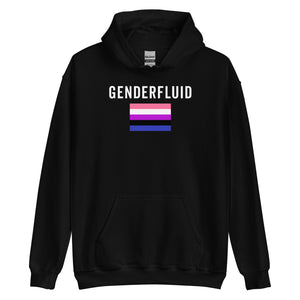 Genderfluid Flag - LGBT+ Hoodie