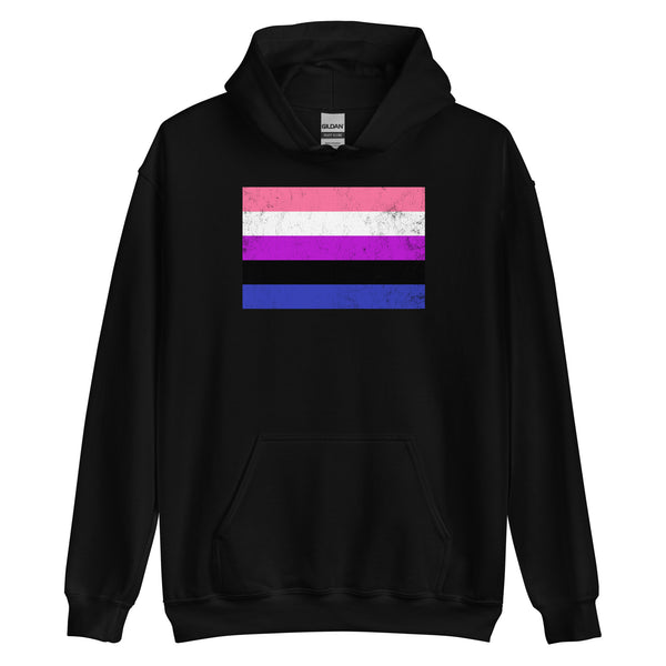 Genderfluid Flag - LGBT+ Hoodie