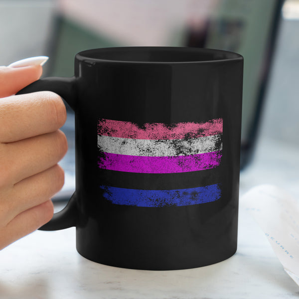 Genderfluid Flag - LGBT+ Mug