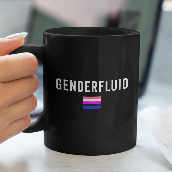 Genderfluid Flag - LGBT+ Mug