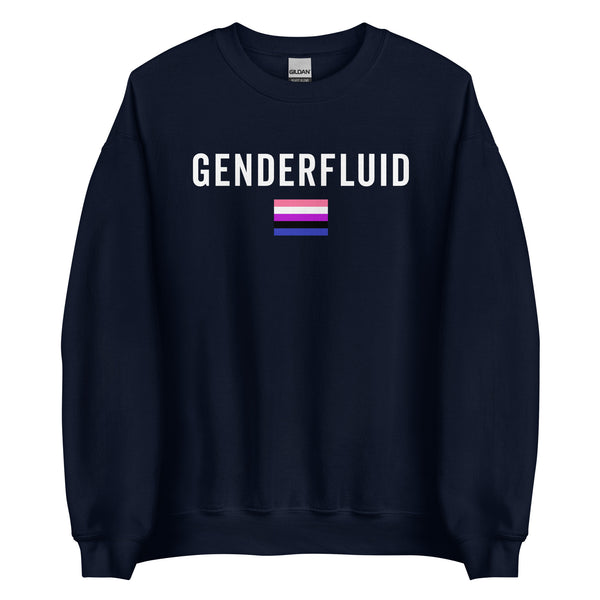 Genderfluid Flag - LGBT+ Sweatshirt