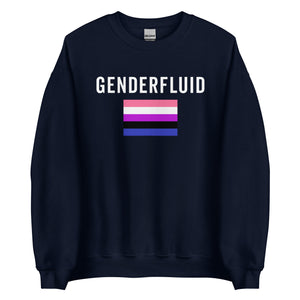 Genderfluid Flag - LGBT+ Sweatshirt
