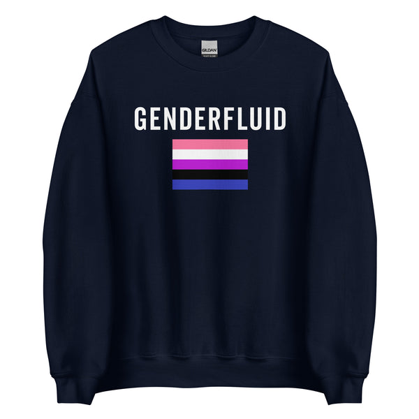 Genderfluid Flag - LGBT+ Sweatshirt