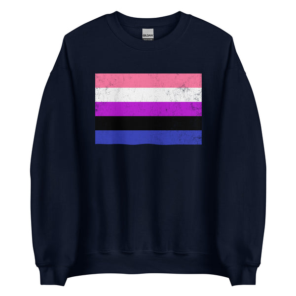 Genderfluid Flag - LGBT+ Sweatshirt