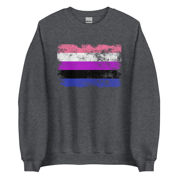 Genderfluid Flag - LGBT+ Sweatshirt