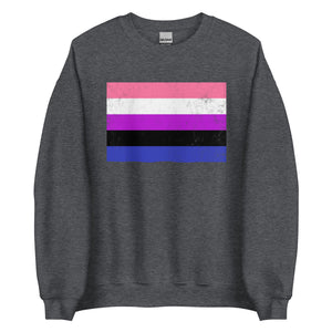 Genderfluid Flag - LGBT+ Sweatshirt