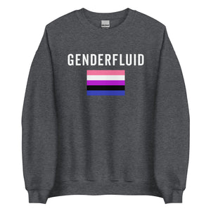 Genderfluid Flag - LGBT+ Sweatshirt