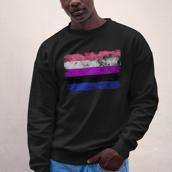 Genderfluid Flag - LGBT+ Sweatshirt